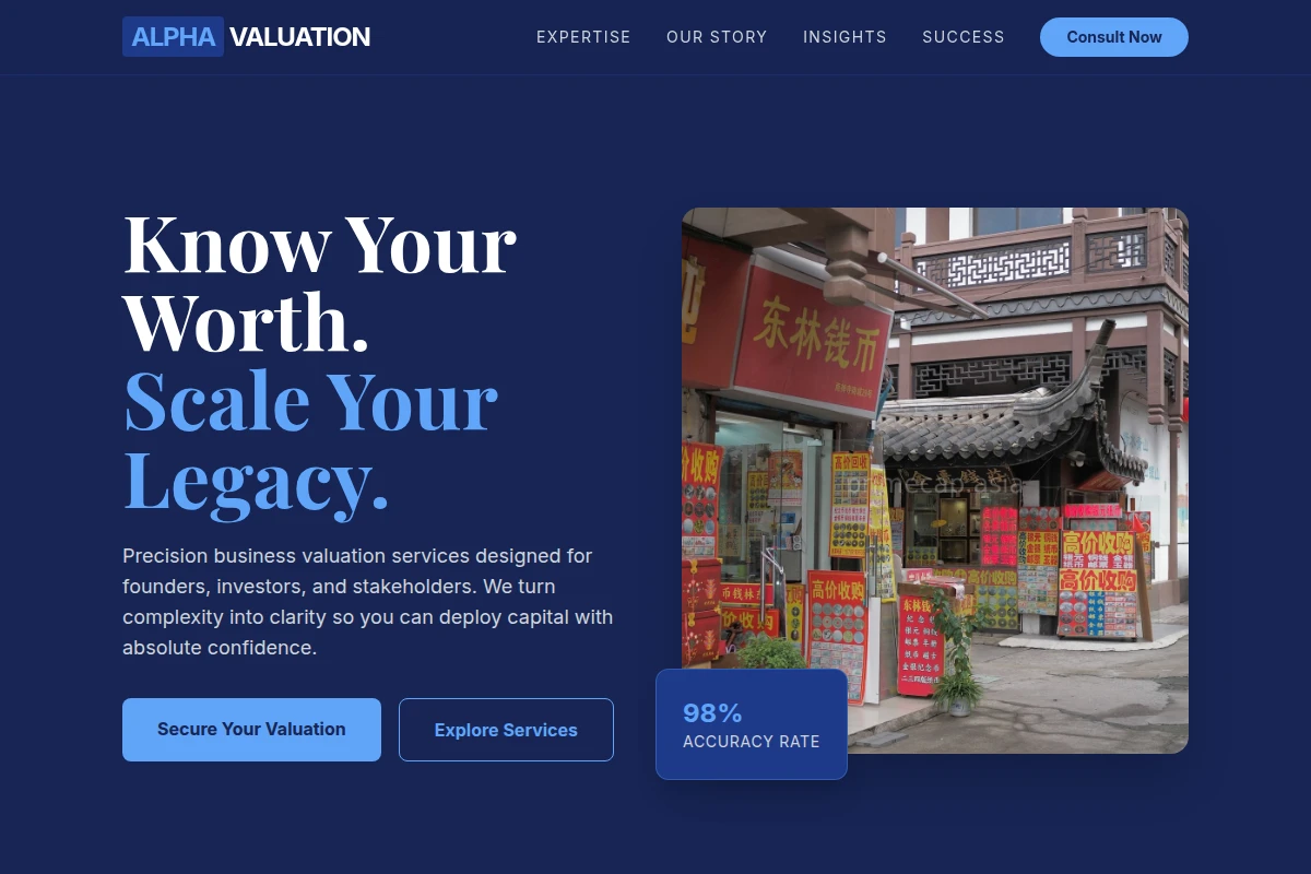 Alpha Business Valuation