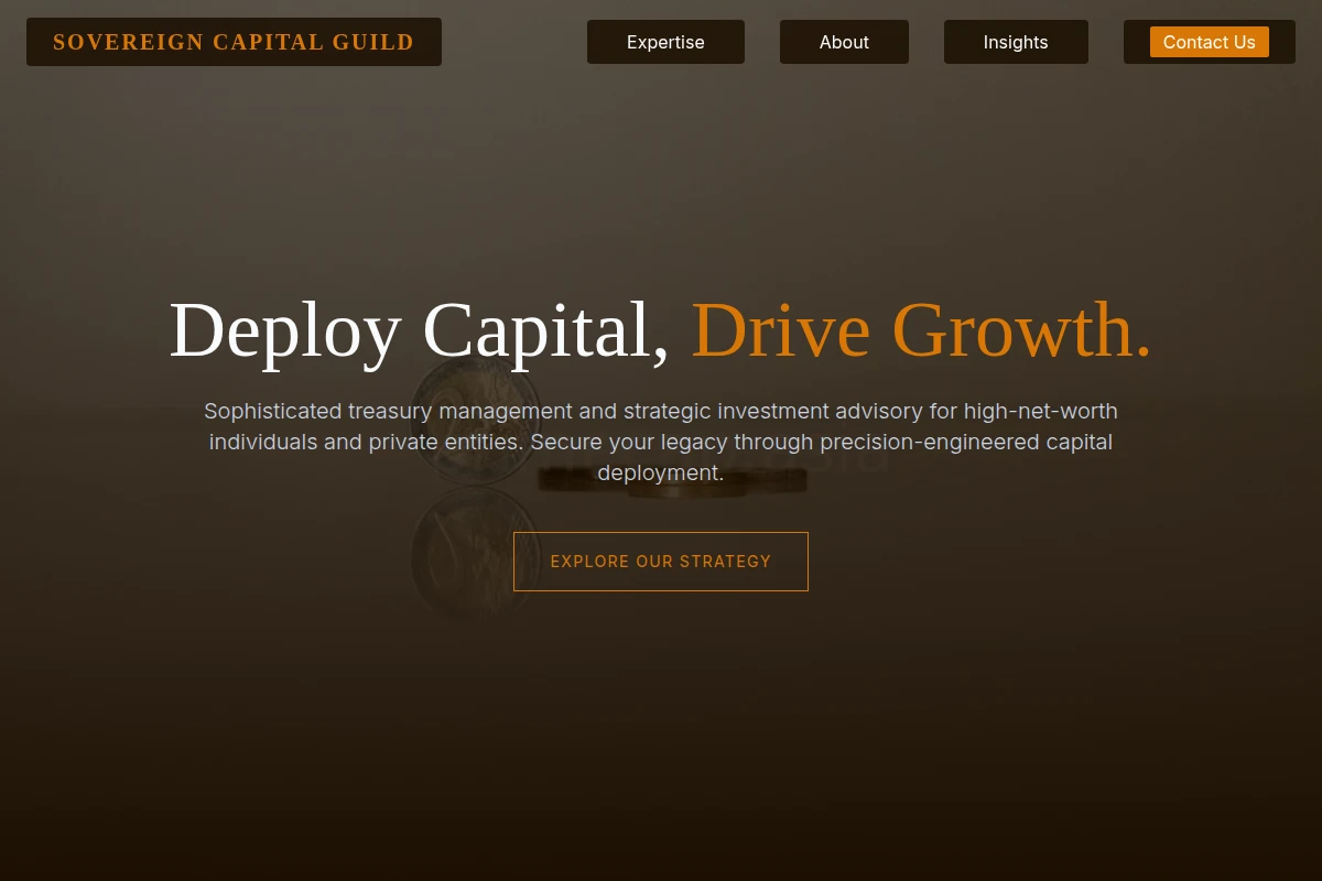 Treasury Investment Advisor